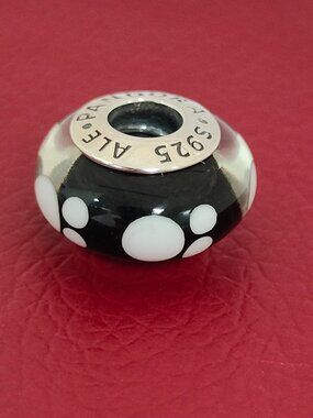 Pandora Disney Classic Mickey Murano Charm Murano Glass Bead Charm S925 ALE